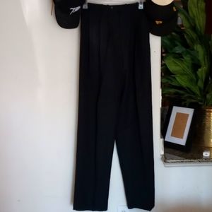NWOT BARRY BRICKEN Flat Front dress pants. Waist 30". Rise 14"